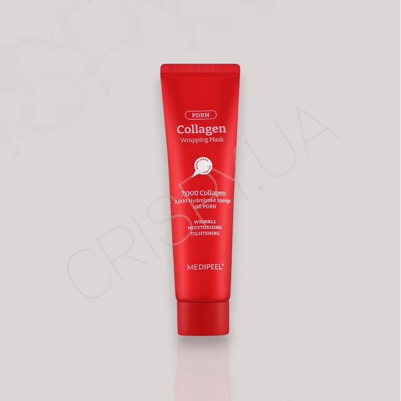 Маска-плівка з низькомолекулярним колагеном MEDI-PEEL Collagen Glow Wrapping Mask - 100 мл - Фото №2